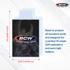 BCW Standard Card Sleeves W/TAB (100ct)