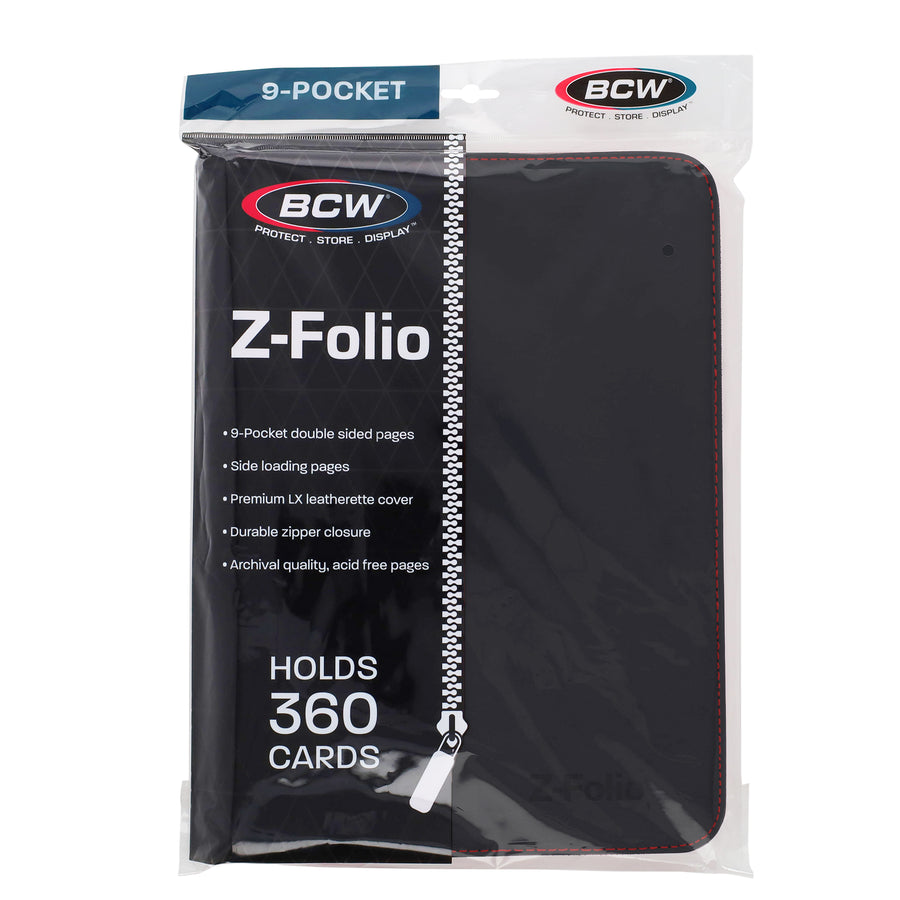 Z-Folio 9-Pocket Album - Black
