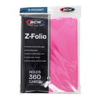 Z-Folio 9-Pocket Album - Pink