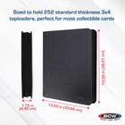 Z-Folio 9-Pocket LX Album - Toploaders - Black